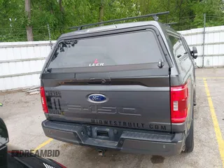 2021 Ford F-150 XL with VIN 1FTFW1E58MFA37383, listed as a IAAI auction lot 42396331 with 149,965 mi miles and . Bid and sale history available at DreamBid. Image 16.