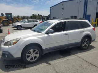 2014 Subaru Outback Limited with VIN 4S4BRBPC2E3297462, listed as a Copart auction lot 63470945 with 245,616 mi miles and Salvage title. Bid and sale history available at DreamBid. Image 1.
