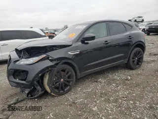 2019 Jaguar E-Pace SE with VIN SADFP2FXXK1Z71448, listed as a Copart auction lot 80157284 with 48,175 mi miles and Salvage Title. Bid and sale history available at DreamBid. Image 1.
