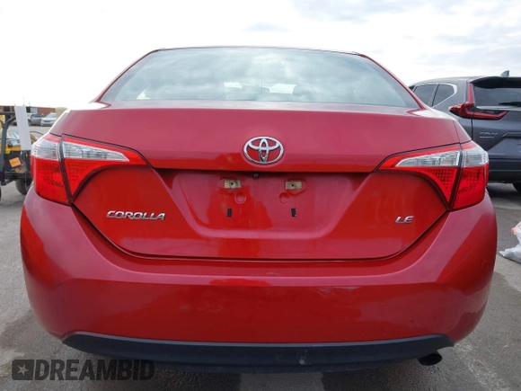 2015 Toyota Corolla L with VIN 5YFBURHE9FP207387, listed as a IAAI auction lot 41631741 with 186,952 mi miles and . Bid and sale history available at DreamBid. Image 17.
