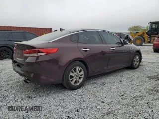 2016 Kia Optima LX z VIN 5XXGT4L3XGG025113, wystawiony jako Copart lot #51310875 z przebiegiem 188 415 mil mil oraz Szkoda całkowita • Salvage title. Historia ofert i sprzedaży dostępna na DreamBid. Obrazek 3.