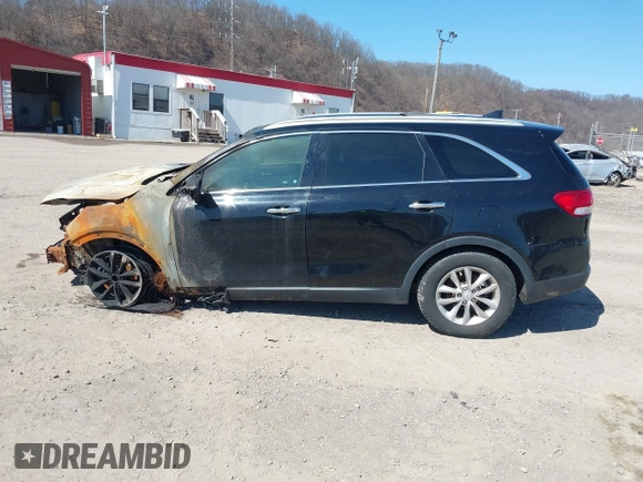 2016 Kia Sorento LX with VIN 5XYPGDA35GG055431, listed as a IAAI auction lot 41821606 with 141,011 mi miles. Bid and sale history available at carsss.com. Image 14.
