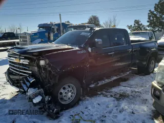 2024 Chevrolet Silverado 3500HD High Country с VIN 1GC4YVEY8RF110830, выставлен на аукционе Copart как лот 42231295 с пробегом 94 035 миль миль и Списание • Salvage title. История ставок и продаж доступна на DreamBid. Изображение 1.
