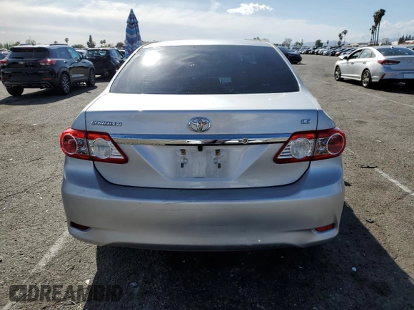 2011 Toyota Corolla L with VIN 2T1BU4EE2BC548986, listed as a Copart auction lot 51540885 with 154,823 mi miles and Clean Title. Bid and sale history available at carsss.com. Image 6.