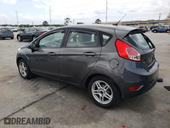 2019 Ford Fiesta SE with VIN 3FADP4EJ4KM102011, listed as a Copart auction lot 53777845 with 87,256 mi miles and Salvage Title. Bid and sale history available at carsss.com. Image 2.