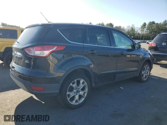 2013 Ford Escape SEL with VIN 1FMCU9HX4DUB98180, listed as a Copart auction lot 53693505 with 194,722 mi miles and Salvage Title. Bid and sale history available at carsss.com. Image 3.