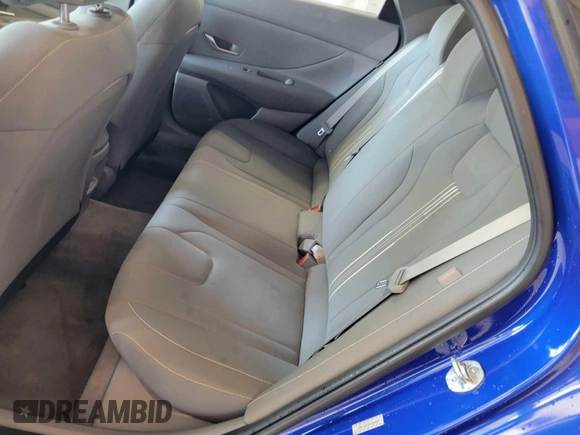 2024 Hyundai Elantra SEL with VIN KMHLM4DG9RU648650, listed as a IAAI auction lot 42853007 with 29,591 mi miles and . Bid and sale history available at DreamBid. Image 17.