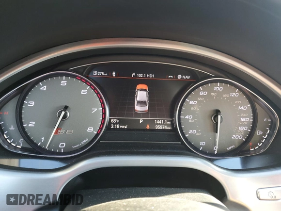 2017 Audi S8 z VIN WUAJ5AFD4HN900729, wystawiony jako Copart lot #41765255 z przebiegiem 95 974 mil mil oraz Szkoda całkowita • Salvage title. Historia ofert i sprzedaży dostępna na DreamBid. Obrazek 9.