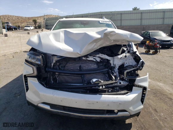 2023 Chevrolet Tahoe High Country with VIN 1GNSKTKL9PR550192, listed as a Copart auction lot 73038414 with 7,968 mi miles and Salvage Title. Bid and sale history available at carsss.com. Image 5.