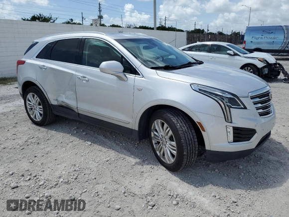 2018 Cadillac XT5 Premium Luxury FWD with VIN 1GYKNERS7JZ236020, listed as a Copart auction lot 61136885 with 96,868 mi miles and Salvage title. Bid and sale history available at DreamBid. Image 4.