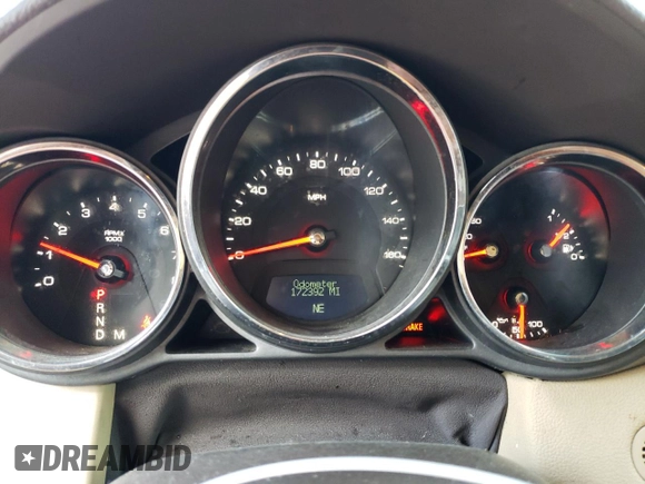2008 Cadillac CTS RWD w/1SA with VIN 1G6DF577580213184, listed as a Copart auction lot 43729935 with 172,392 mi miles and Salvage Title. Bid and sale history available at carsss.com. Image 9.
