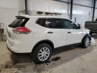 2016 Nissan Rogue S with VIN JN8AT2MV5GW152672, listed as a Copart auction lot 52800985 with 143,615 mi miles and Salvage Title. Bid and sale history available at carsss.com. Image 3.
