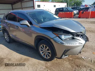 2021 Lexus NX 300 z VIN JTJDARDZ9M2248489, wystawiony jako IAAI lot #42338925 z przebiegiem 39 436 mil mil oraz . Historia ofert i sprzedaży dostępna na DreamBid. Obrazek 1.
