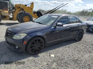 2009 Mercedes-Benz C 300 Sport with VIN WDDGF81X59F265844, listed as a Copart auction lot 53317415 with 209,533 mi miles and Salvage title. Bid and sale history available at DreamBid. Image 1.