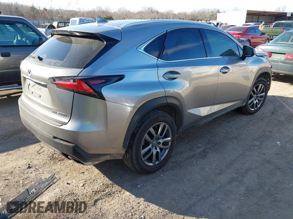 2015 Lexus NX 200t with VIN JTJYARBZ2F2019675, listed as a IAAI auction lot 41676917 with 92,810 mi miles and . Bid and sale history available at DreamBid. Image 4.