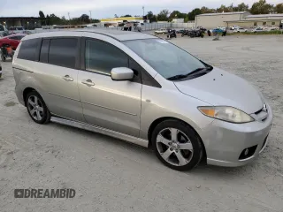 2007 Mazda 5 Touring with VIN JM1CR29L870139671, listed as a Copart auction lot 73526334 with 148,402 mi miles and Salvage Title. Bid and sale history available at DreamBid. Image 4.