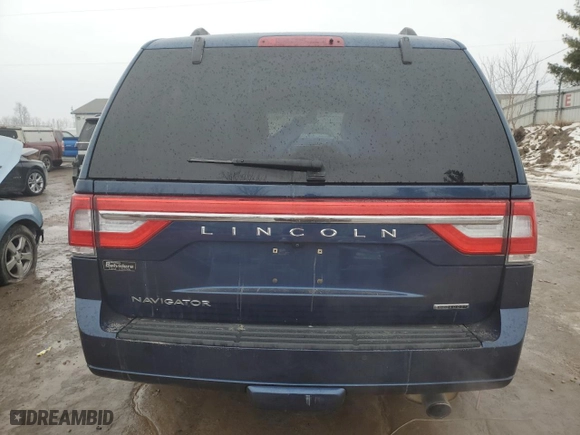 2016 Lincoln Navigator Select with VIN 5LMJJ2JT5GEL09250, listed as a Copart auction lot 42693705 with 58,346 mi miles and Clean Title. Bid and sale history available at carsss.com. Image 6.