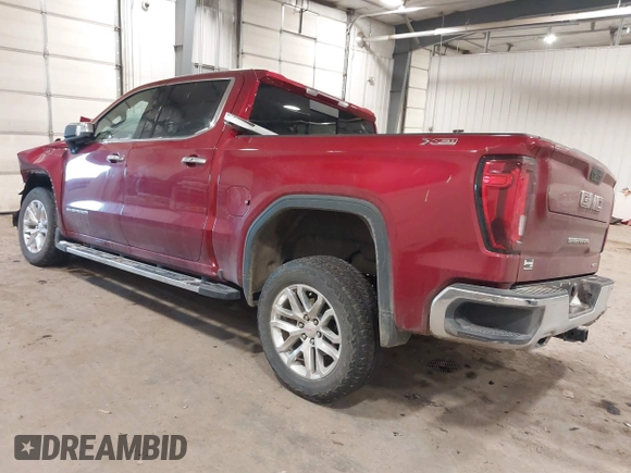 2022 GMC Sierra 1500 SLT with VIN 3GTU9DED2NG218227, listed as a IAAI auction lot 41319223 with 23,424 mi miles and . Bid and sale history available at DreamBid. Image 3.