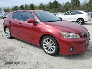 2012 Lexus CT 200h z VIN JTHKD5BH0C2086284, wystawiony jako Copart lot #52165185 z przebiegiem 170 281 mil mil oraz Tytuł czysty. Historia ofert i sprzedaży dostępna na DreamBid. Obrazek 4.