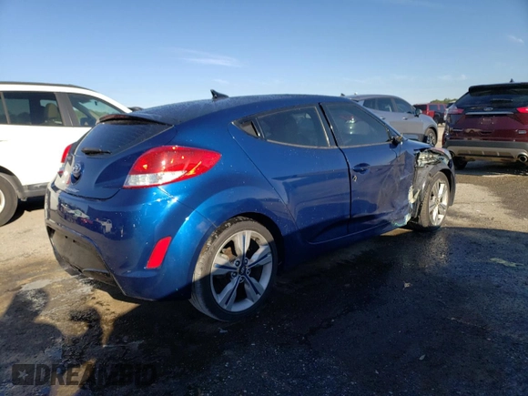 2017 Hyundai Veloster with VIN KMHTC6AD6HU320948, listed as a Copart auction lot 45232853 with 34,130 mi miles. Bid and sale history available at carsss.com. Image 3.