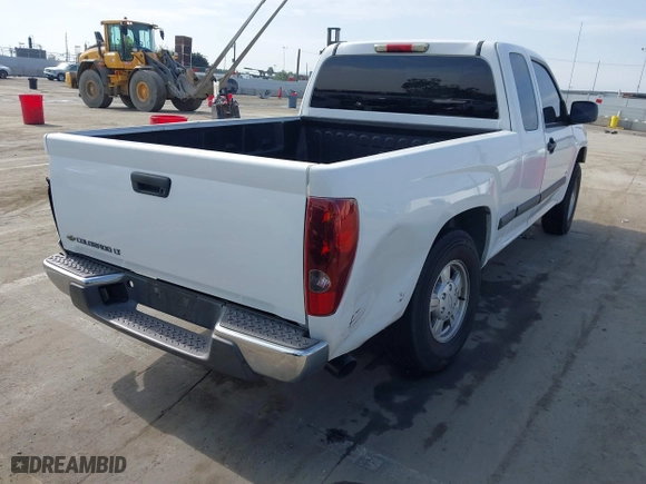 2007 Chevrolet Colorado LT w/1LT with VIN 1GCCS19E878147089, listed as a IAAI auction lot 41460743 with 108,418 mi miles. Bid and sale history available at carsss.com. Image 4.
