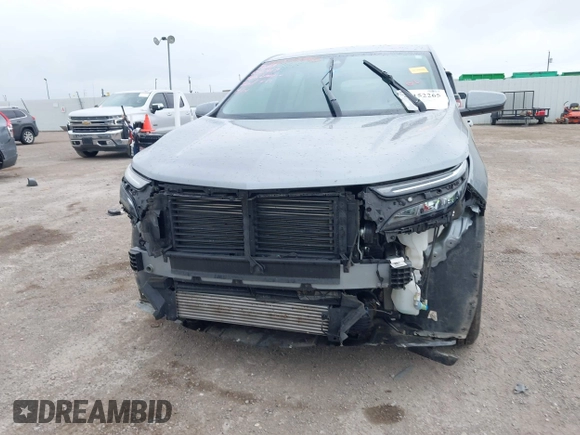 2024 Chevrolet Equinox LT with VIN 3GNAXKEG8RS157449, listed as a IAAI auction lot 42152265 with 39,351 mi miles and . Bid and sale history available at DreamBid. Image 6.