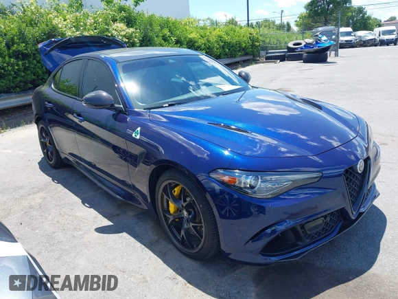 2020 Alfa Romeo Giulia Quadrifoglio with VIN ZARFAMEV7L7632532, listed as a IAAI auction lot 42191025 with 31,703 mi miles and . Bid and sale history available at DreamBid. Image 14.