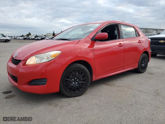 2009 Toyota Matrix with VIN 2T1KU40E09C116205, listed as a Copart auction lot 51638595 with 252,950 mi miles and Clean Title. Bid and sale history available at carsss.com. Image 1.