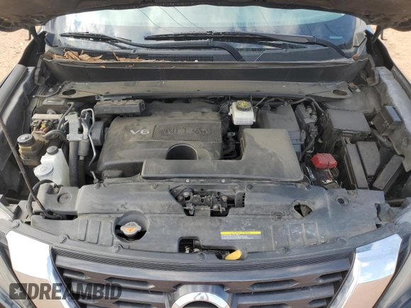 2018 Nissan Pathfinder SL with VIN 5N1DR2MN3JC613198, listed as a Copart auction lot 44423035 with 168,744 mi miles and Salvage title. Bid and sale history available at DreamBid. Image 13.
