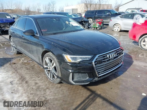 2019 Audi A6 Premium Plus with VIN WAUL2AF24KN063790, listed as a IAAI auction lot 41464028 with 62,221 mi miles. Bid and sale history available at carsss.com. Image 1.