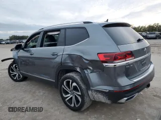 2023 Volkswagen Atlas SEL with VIN 1V2BR2CA1PC541936, listed as a Copart auction lot 83020234 with 20,919 mi miles and Salvage title. Bid and sale history available at DreamBid. Image 2.
