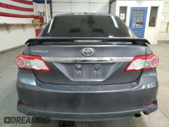 2012 Toyota Corolla L with VIN 2T1BU4EE9CC901774, listed as a Copart auction lot 45990555 with 96,437 mi miles and Salvage Title. Bid and sale history available at carsss.com. Image 6.