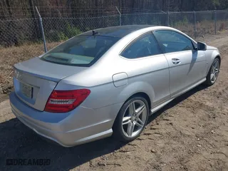 2012 Mercedes-Benz C-Class C 250 with VIN WDDGJ4HB8CF822528, listed as a IAAI auction lot 41702305 with 161,346 mi miles. Bid and sale history available at carsss.com. Image 4.