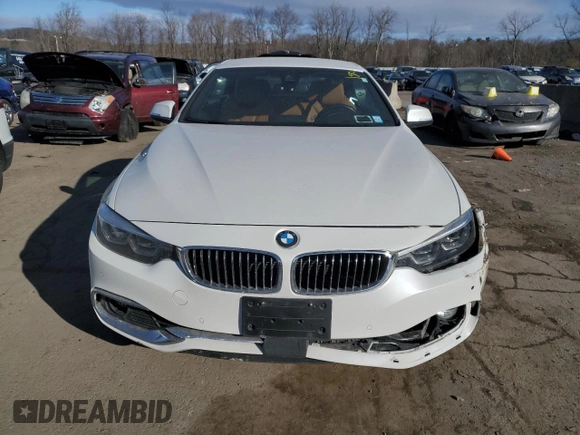 2018 BMW 4 Series 430i xDrive with VIN WBA4Z3C55JEC56297, listed as a Copart auction lot 87870095 with 78,602 mi miles and Salvage Title. Bid and sale history available at DreamBid. Image 5.