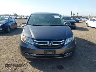 2017 Honda Odyssey EX-L with VIN 5FNRL5H6XHB022539, listed as a IAAI auction lot 41702635 with 51,881 mi miles and . Bid and sale history available at DreamBid. Image 13.
