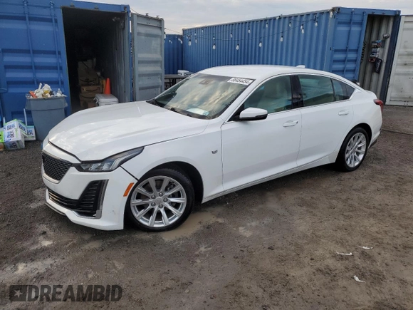 2020 Cadillac CT5 Luxury with VIN 1G6DM5RK9L0126887, listed as a Copart auction lot 48424215 with Not provided miles and Non repairable. Bid and sale history available at DreamBid. Image 1.