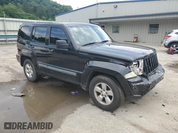 2010 Jeep Liberty Sport with VIN 1J4PN2GK8AW100147, listed as a Copart auction lot 63013305 with 161,400 mi miles and Salvage title. Bid and sale history available at DreamBid. Image 4.