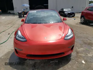 2018 Tesla Model 3 Long Range Battery with VIN 5YJ3E1EAXJF031944, listed as a Copart auction lot 53619445 with 146,031 mi miles and Salvage Title. Bid and sale history available at DreamBid. Image 5.