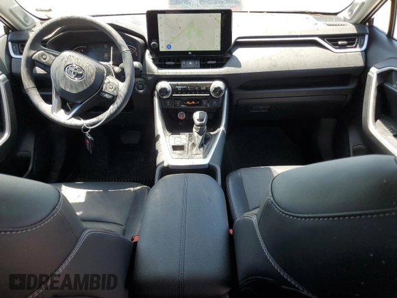 2024 Toyota RAV4 XLE Premium with VIN 2T3A1RFV2RC454169, listed as a Copart auction lot 57758245 with 5,139 mi miles and Salvage title. Bid and sale history available at DreamBid. Image 8.