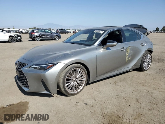 2022 Lexus IS 300 with VIN JTHDA1D28N5122114, listed as a Copart auction lot 59958455 with 32,236 mi miles and Salvage title. Bid and sale history available at DreamBid. Image 1.