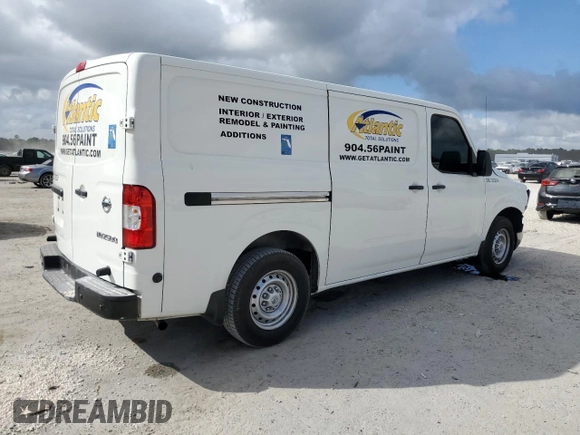 2021 Nissan NV Cargo SV z VIN 1N6BF0KY0MN809580, wystawiony jako Copart lot #78304714 z przebiegiem 61 689 mil mil oraz Szkoda całkowita • Salvage title. Historia ofert i sprzedaży dostępna na DreamBid. Obrazek 3.