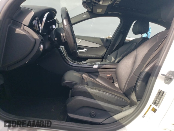 2018 Mercedes-Benz C 350e with VIN 55SWF4HB0JU260843, listed as a Copart auction lot 54781615 with 93,199 mi miles and Salvage title. Bid and sale history available at DreamBid. Image 7.