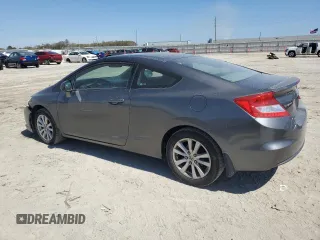 2012 Honda Civic Cpe EX-L with VIN 2HGFG3B15CH518961, listed as a Copart auction lot 47932635 with Not Provided miles and Salvage Title. Bid and sale history available at carsss.com. Image 2.