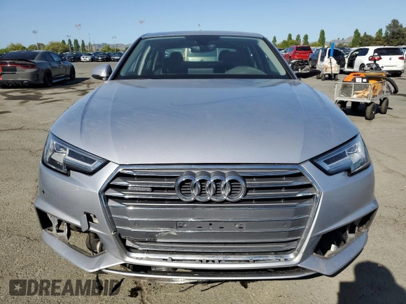 2017 Audi A4 Premium Plus with VIN WAUENAF48HN009340, listed as a Copart auction lot 54080165 with 120,977 mi miles and Salvage title. Bid and sale history available at DreamBid. Image 5.