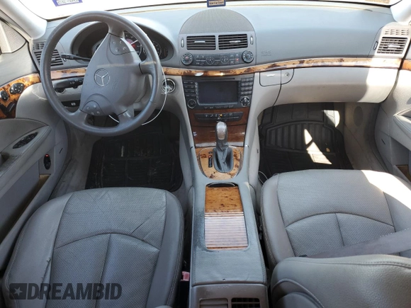 2005 Mercedes-Benz E-Class 3.2L with VIN WDBUF65J95A663622, listed as a Copart auction lot 52005855 with 121,019 mi miles and Clean Title. Bid and sale history available at carsss.com. Image 8.