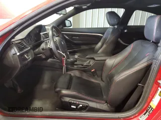 2016 BMW 4 Series 428i xDrive with VIN WBA3N9C54GK250704, listed as a Copart auction lot 52419385 with 92,738 mi miles and Salvage Title. Bid and sale history available at carsss.com. Image 7.