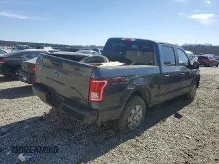 2015 Ford F-150 XLT with VIN 1FTEW1EF9FKE55062, listed as a Copart auction lot 46934545 with 148,430 mi miles and Salvage title. Bid and sale history available at DreamBid. Image 3.