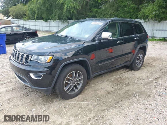 2019 Jeep Grand Cherokee Limited z VIN 1C4RJEBG7KC530284, wystawiony jako Copart lot #60816655 z przebiegiem 128 484 mil mil oraz Czysty tytuł • Clean title. Historia ofert i sprzedaży dostępna na DreamBid. Obrazek 1.
