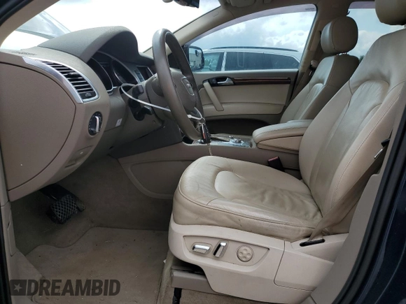 2012 Audi Q7 Premium Plus z VIN WA1LMBFE8CD005275, wystawiony jako Copart lot #60279315 z przebiegiem 188 375 mil mil oraz Czysty tytuł • Clean title. Historia ofert i sprzedaży dostępna na DreamBid. Obrazek 7.