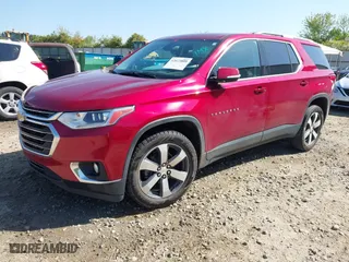 2018 Chevrolet Traverse LT Leather with VIN 1GNERHKW1JJ186565, listed as a IAAI auction lot 42023809 with 132,159 mi miles. Bid and sale history available at carsss.com. Image 18.